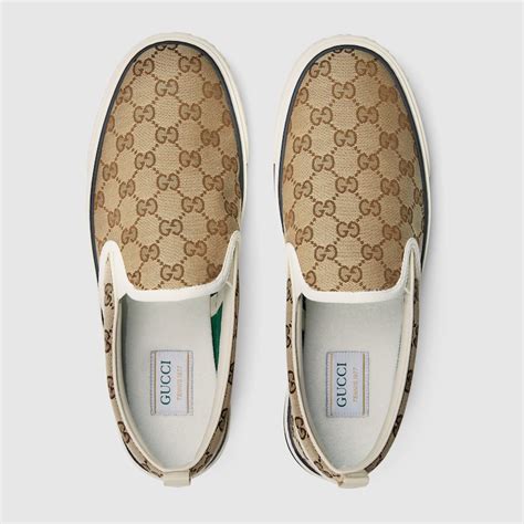 men's gucci tennis 1977 slip-on sneaker